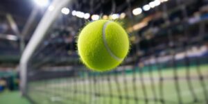 Sân quần vợt, bóng tennis, ánh sáng